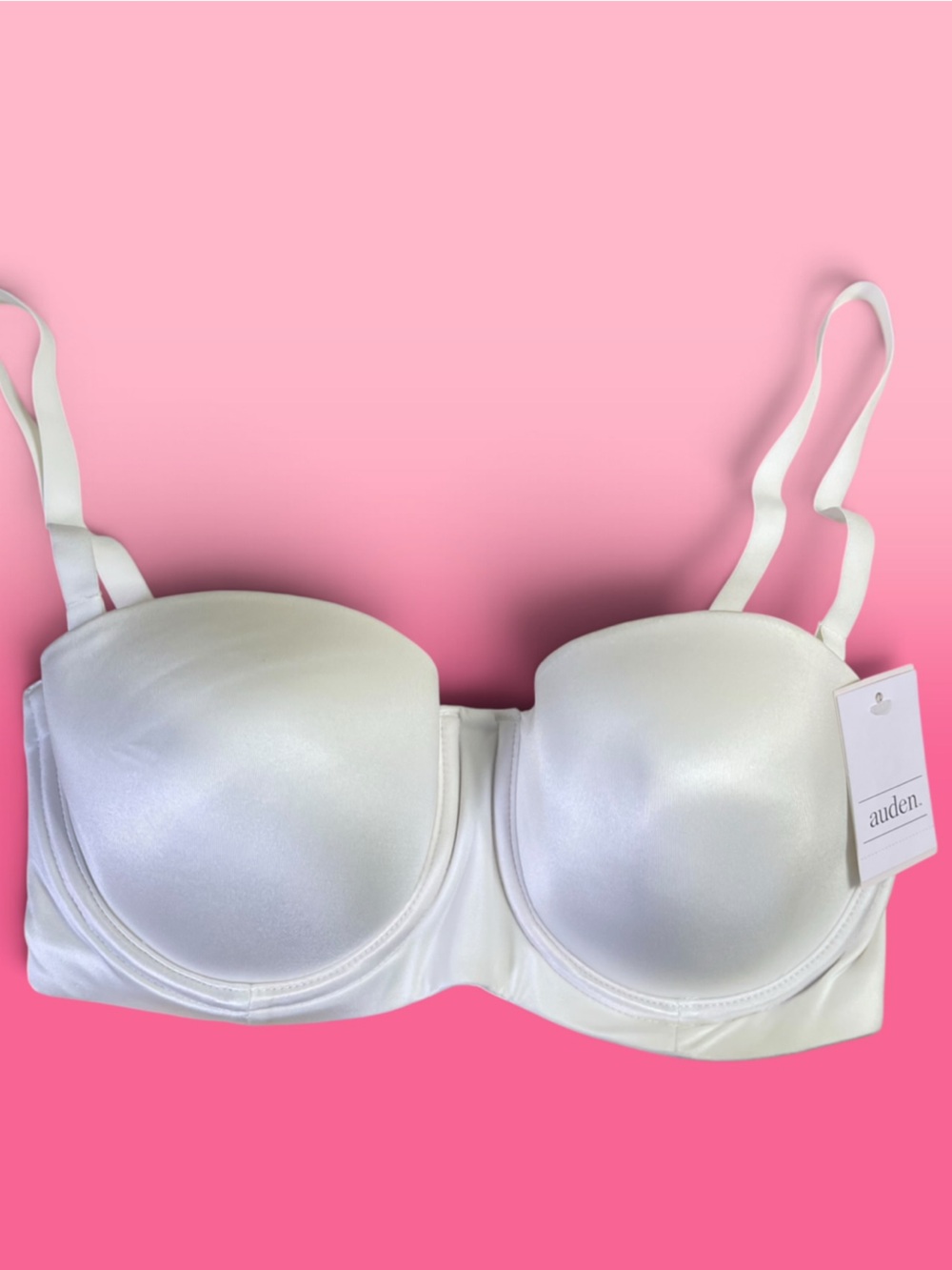Women's Lightly Lined Strapless Bra Auden™ 32D white